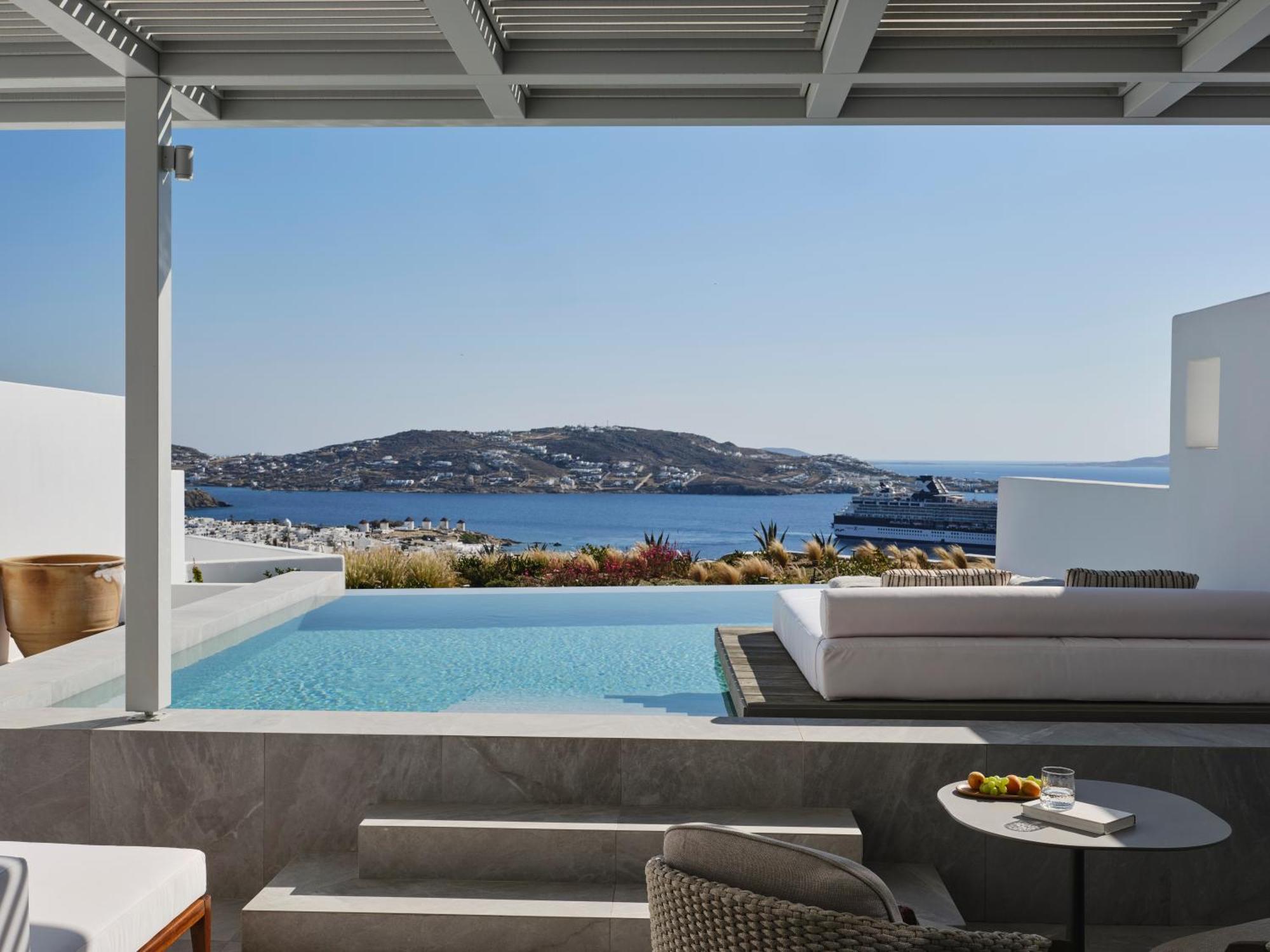 Deos Mykonos - A Myconian Collection Hotel Mykonos Town ภายนอก รูปภาพ