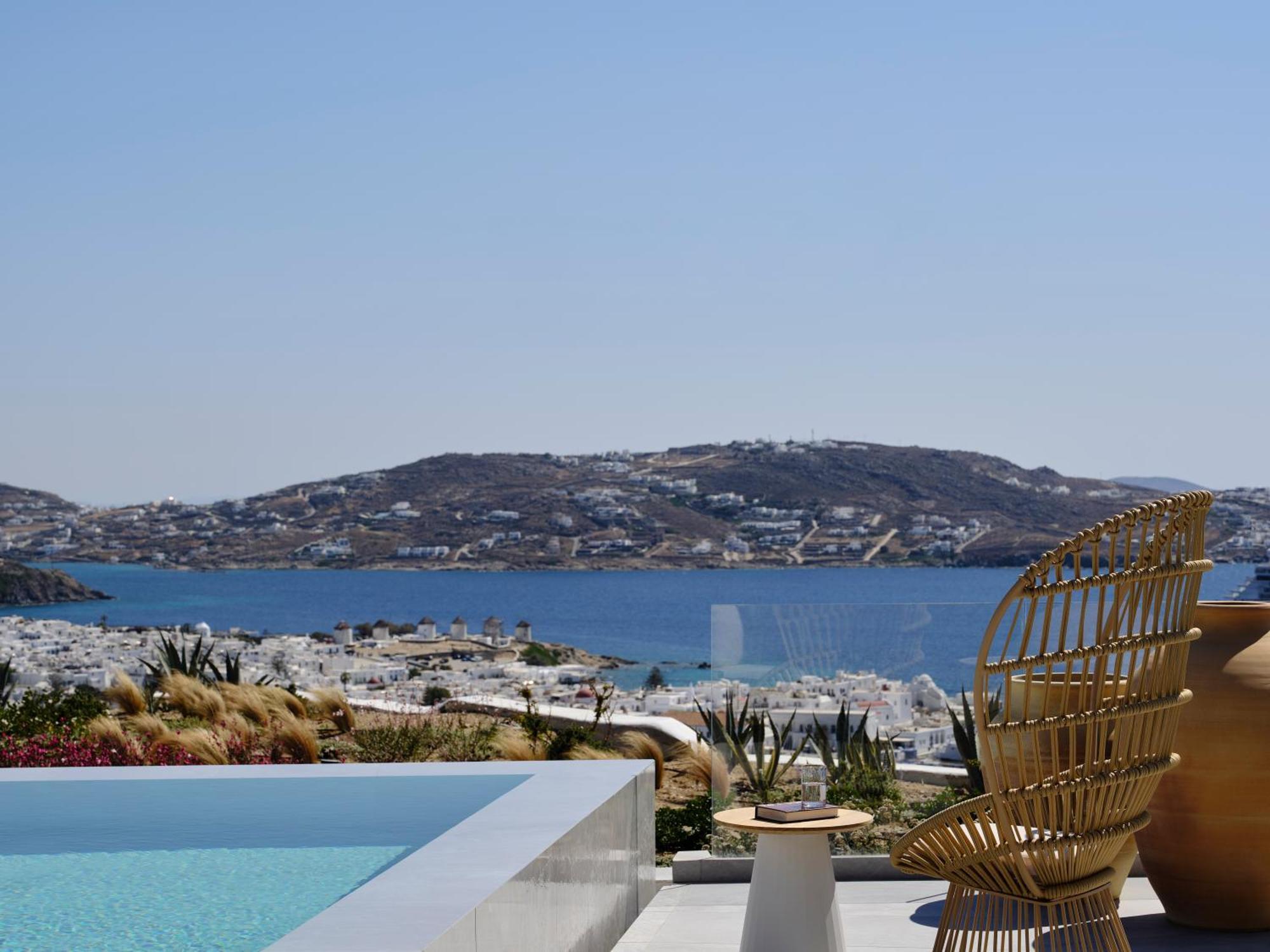Deos Mykonos - A Myconian Collection Hotel Mykonos Town ภายนอก รูปภาพ