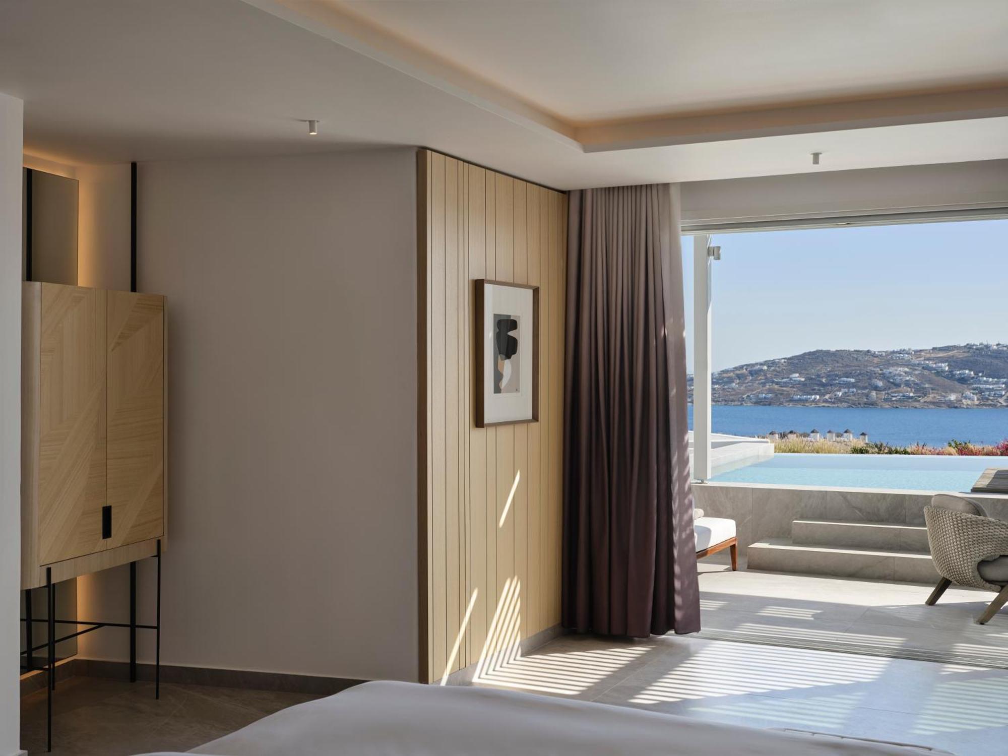 Deos Mykonos - A Myconian Collection Hotel Mykonos Town ภายนอก รูปภาพ