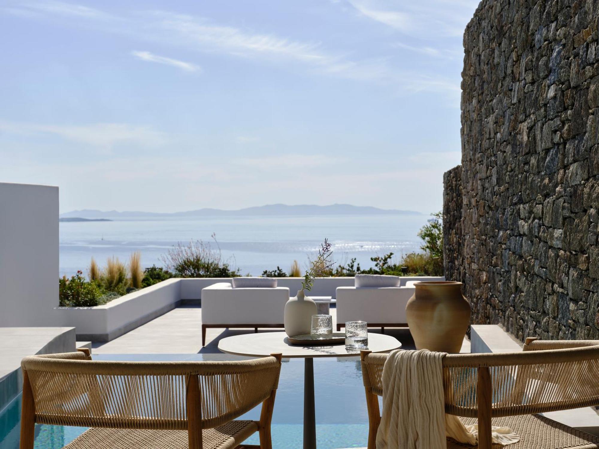 Deos Mykonos - A Myconian Collection Hotel Mykonos Town ภายนอก รูปภาพ