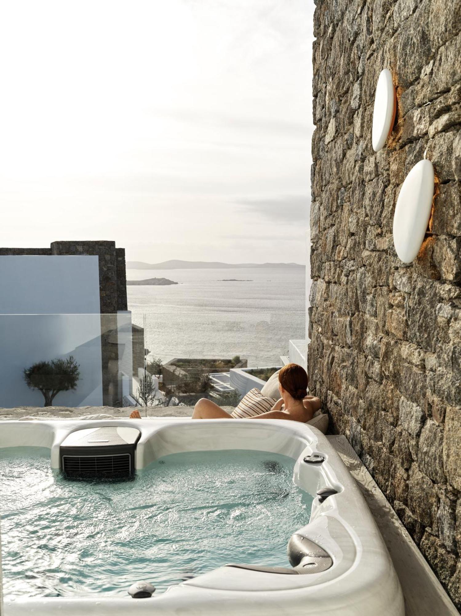 Deos Mykonos - A Myconian Collection Hotel Mykonos Town ภายนอก รูปภาพ