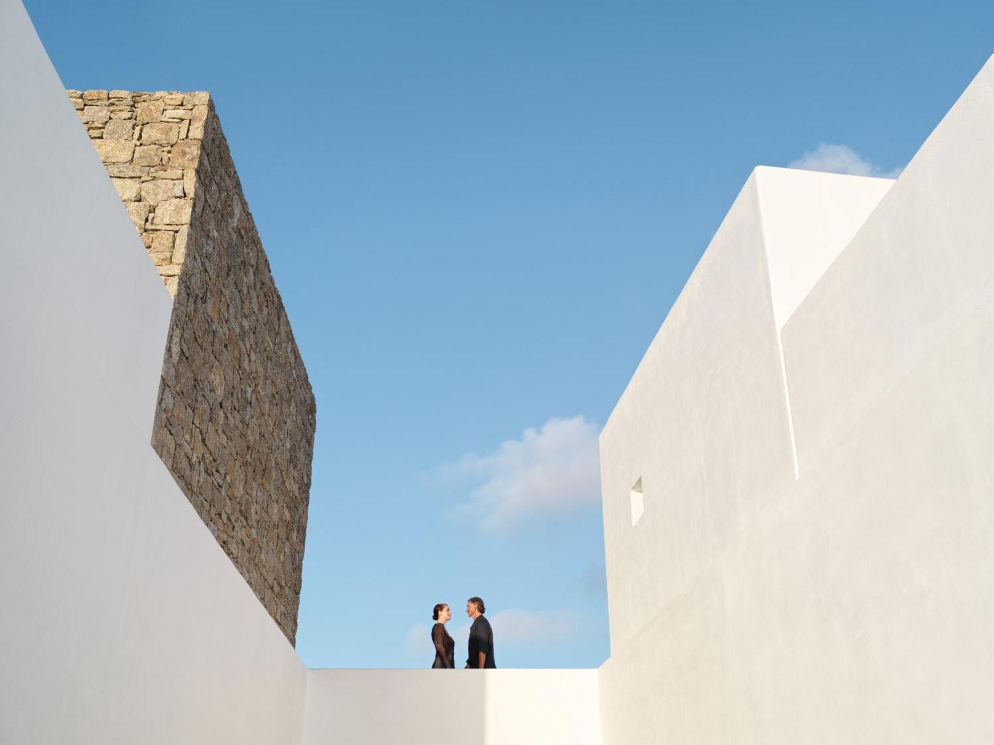 Deos Mykonos - A Myconian Collection Hotel Mykonos Town ภายนอก รูปภาพ