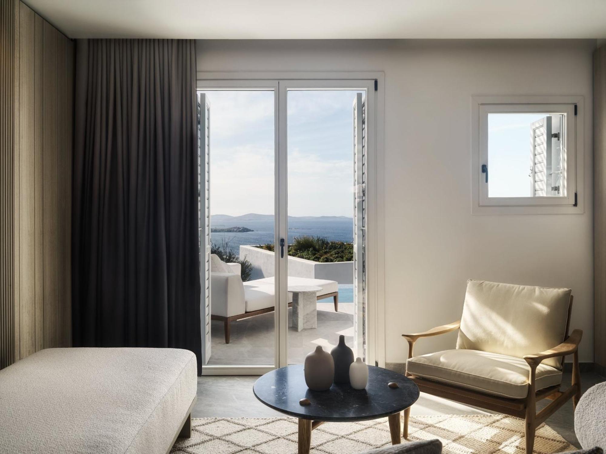 Deos Mykonos - A Myconian Collection Hotel Mykonos Town ภายนอก รูปภาพ