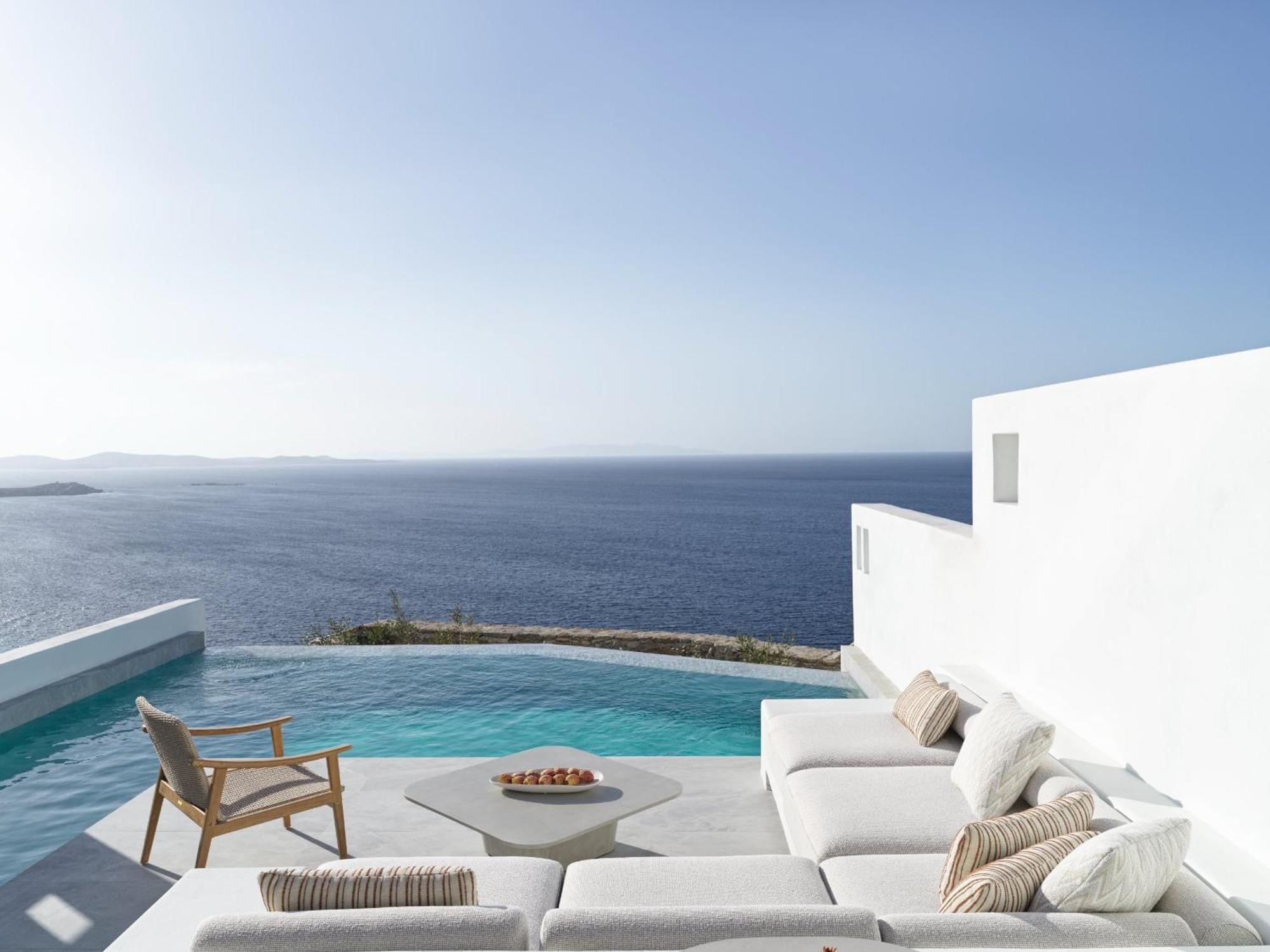 Deos Mykonos - A Myconian Collection Hotel Mykonos Town ภายนอก รูปภาพ