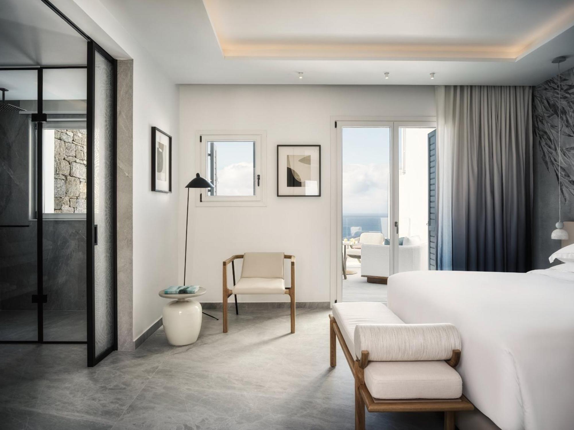 Deos Mykonos - A Myconian Collection Hotel Mykonos Town ภายนอก รูปภาพ