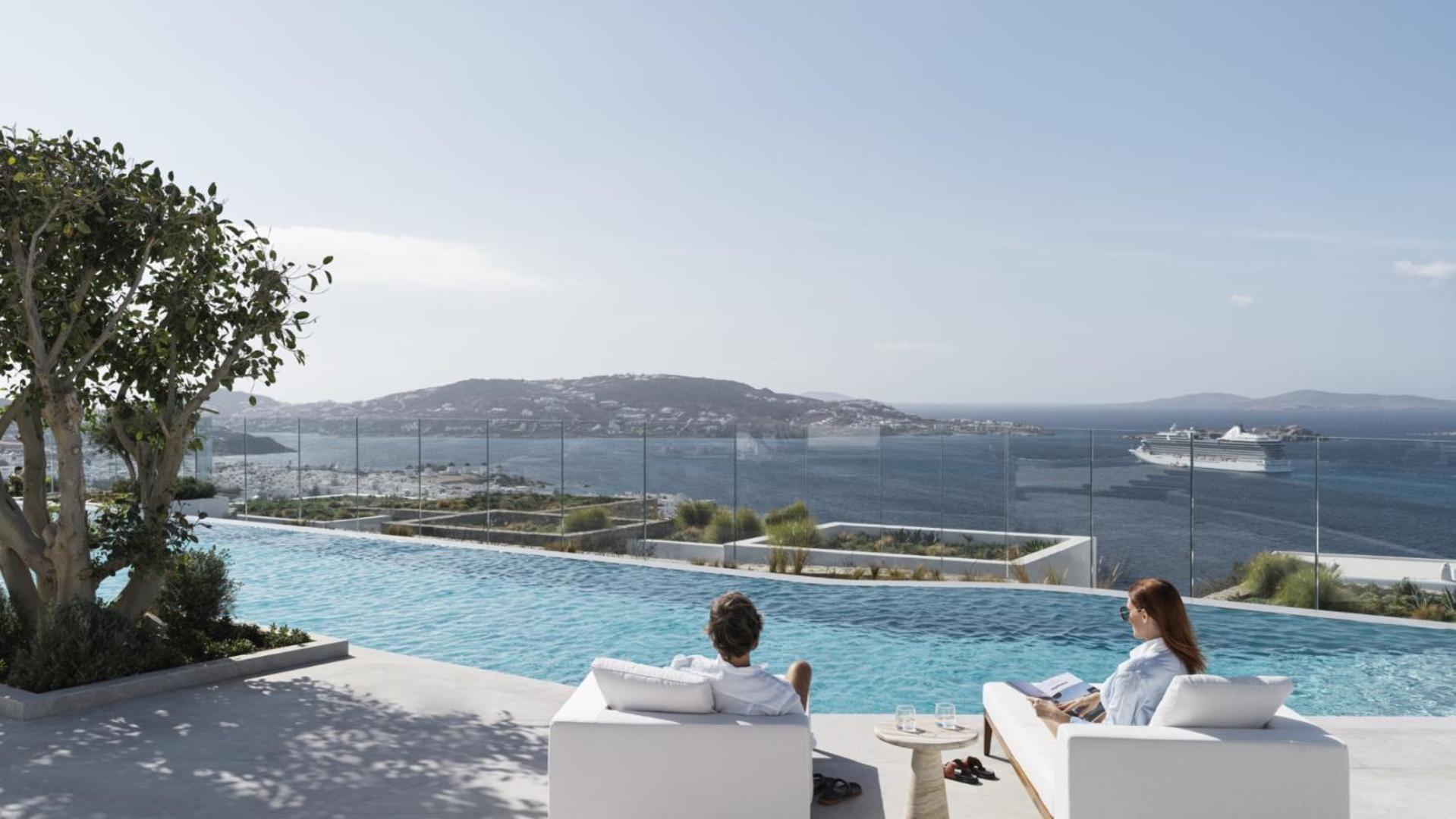 Deos Mykonos - A Myconian Collection Hotel Mykonos Town ภายนอก รูปภาพ