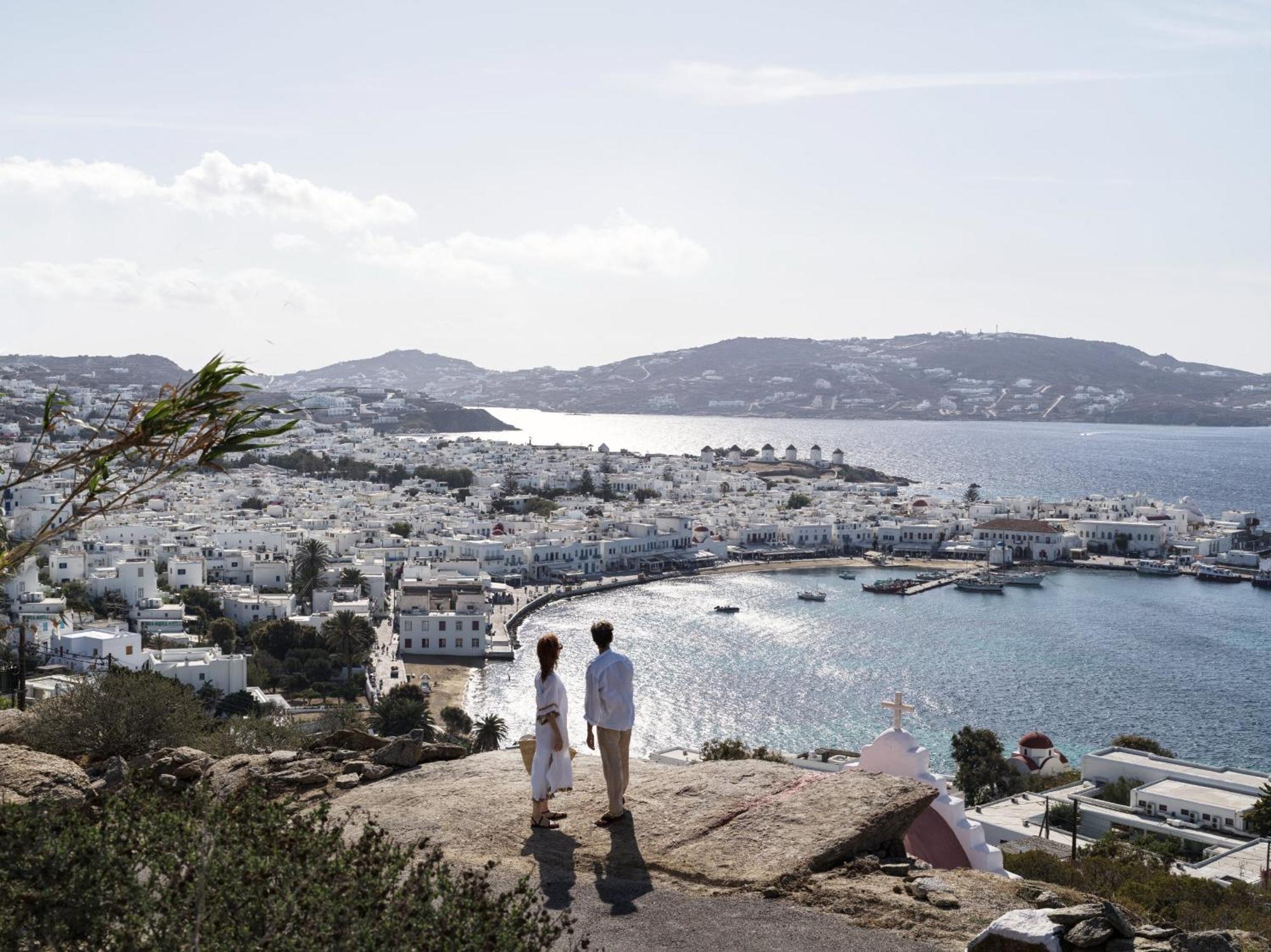 Deos Mykonos - A Myconian Collection Hotel Mykonos Town ภายนอก รูปภาพ